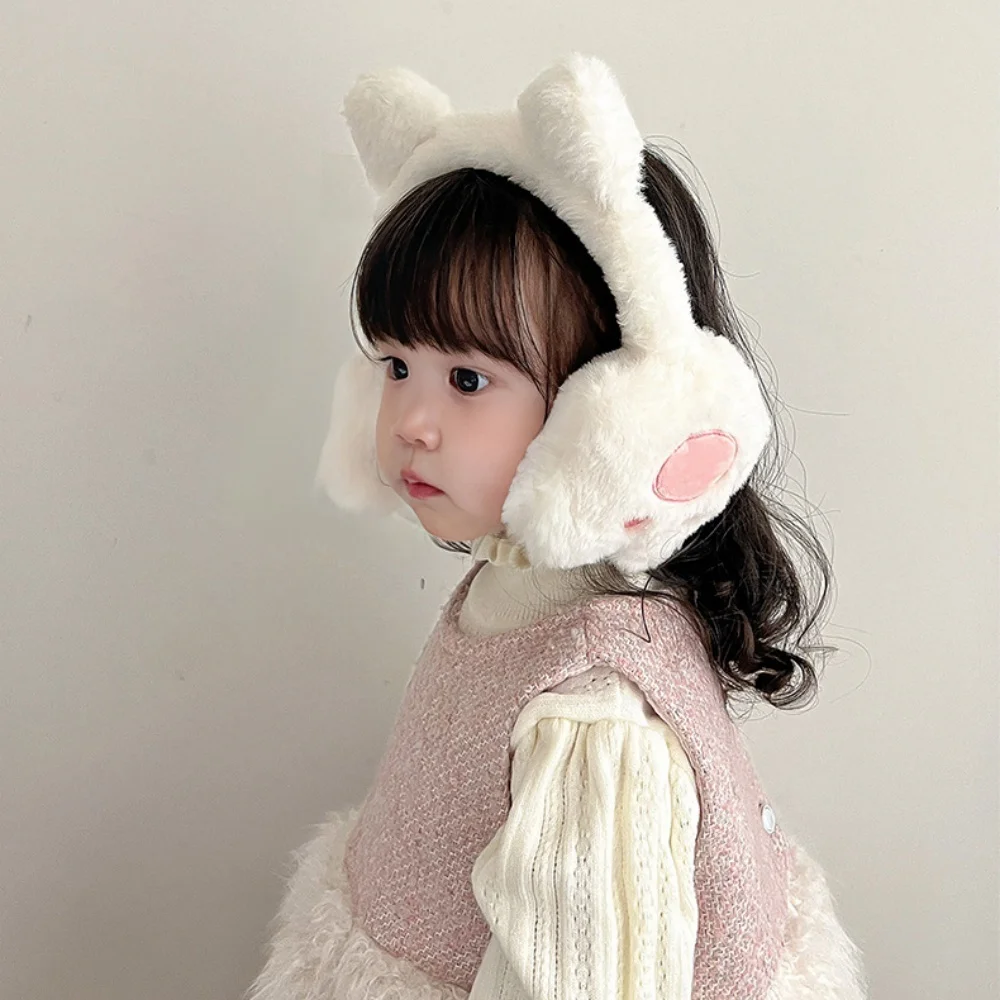 かわいいぬいぐるみ猫の爪イヤーマフ快適な防風イヤーウォーマー耳保護調節可能なイヤーカバー屋外乗馬アクセサリー