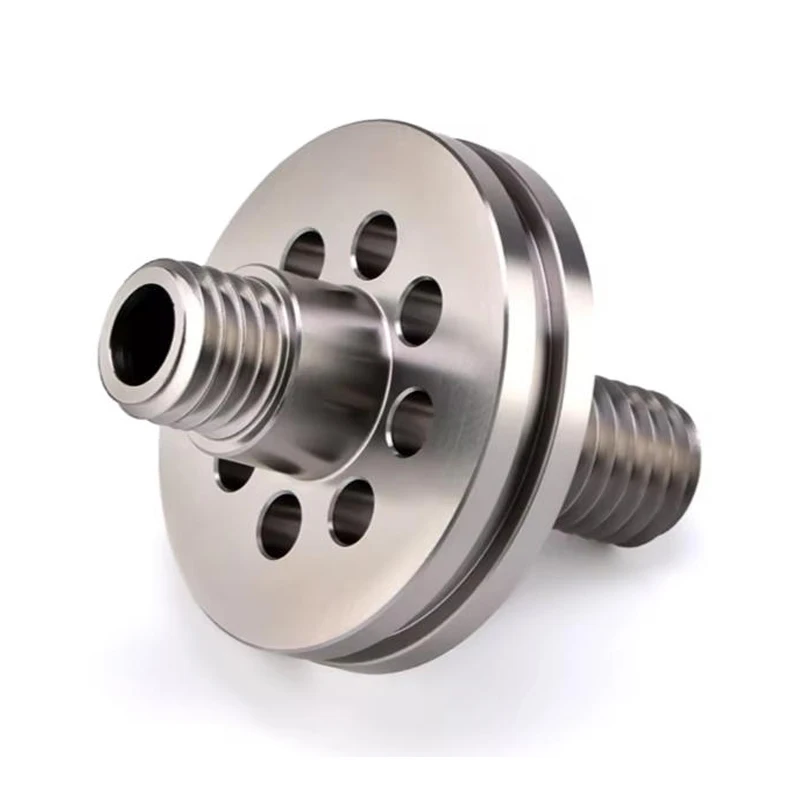 النموذج الأولي للإنتاج الضخم باستخدام الحاسب الآلي خدمة الخراطة المخصصة من الفولاذ المقاوم للصدأ 304 أجزاء الأنابيب تحول أجزاء أنابيب الألومنيوم #2