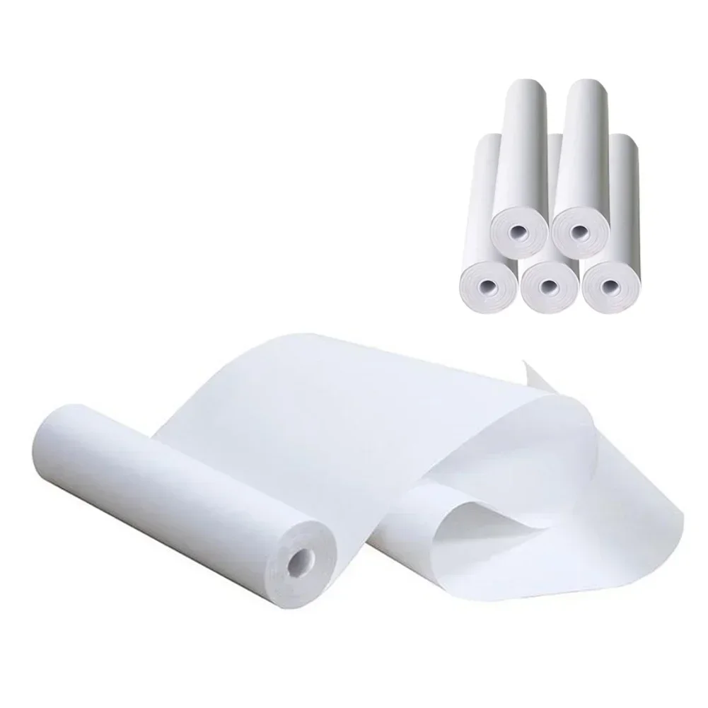 Papel térmico A4, 20 rollos de papel de impresión térmica de 210x30mm para rollo de papel de impresora A4 inalámbrico Bluetooth A40/X8