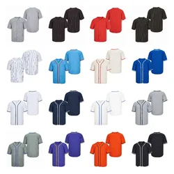 2023 New BG Baseball Jersey Blank Style White Black Green Yellow Blue White Stripes Brown Beige Purple Embroidery Accept Custom