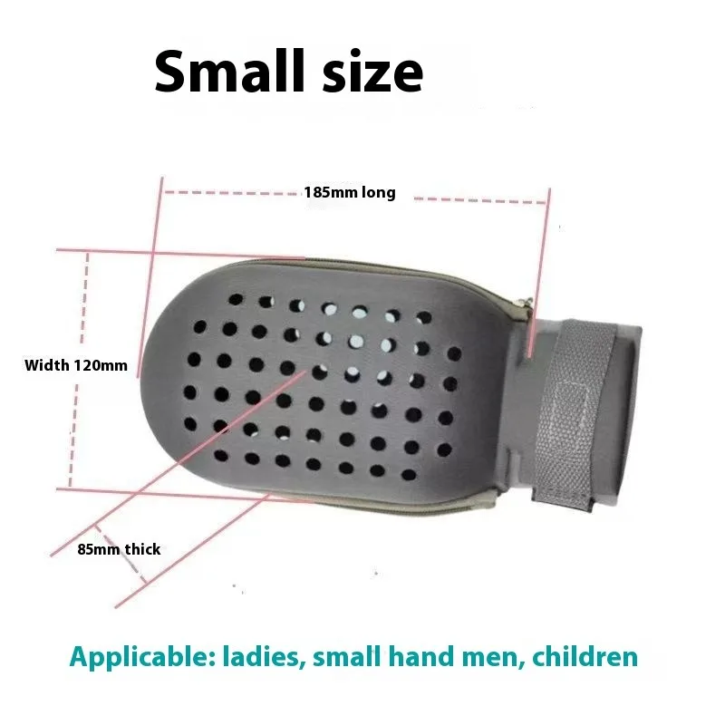 Guanti di ritenuta 3D Guanti antigraffio per demenza Anziani Trofermieri mentali costretti a letto Pazienti Protezione per le mani Tubo che tira Prevenire