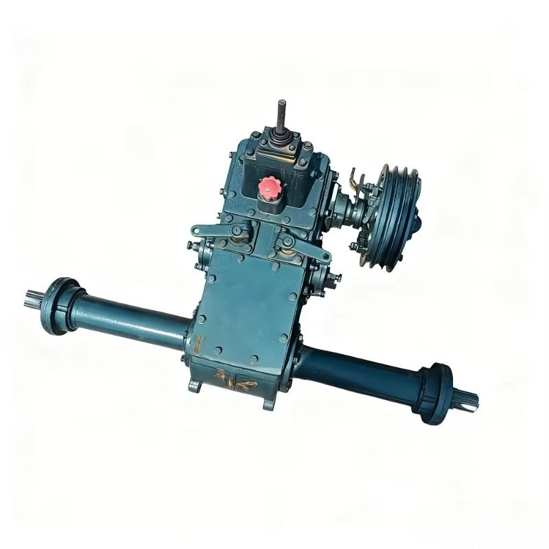 Affordable small gearbox rubber chassis for reliable power transmission in small bagging equipment