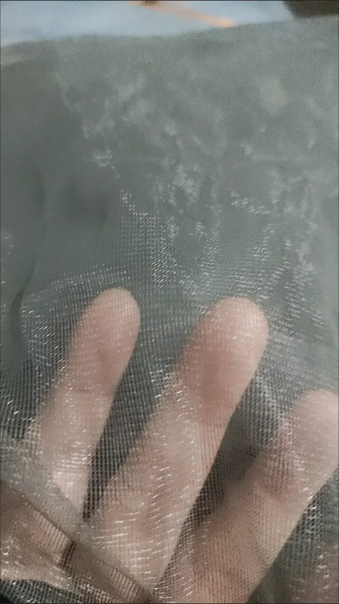 Net Mesh Breath Sheer Elastic Waist Trousers Mosquito Resistant