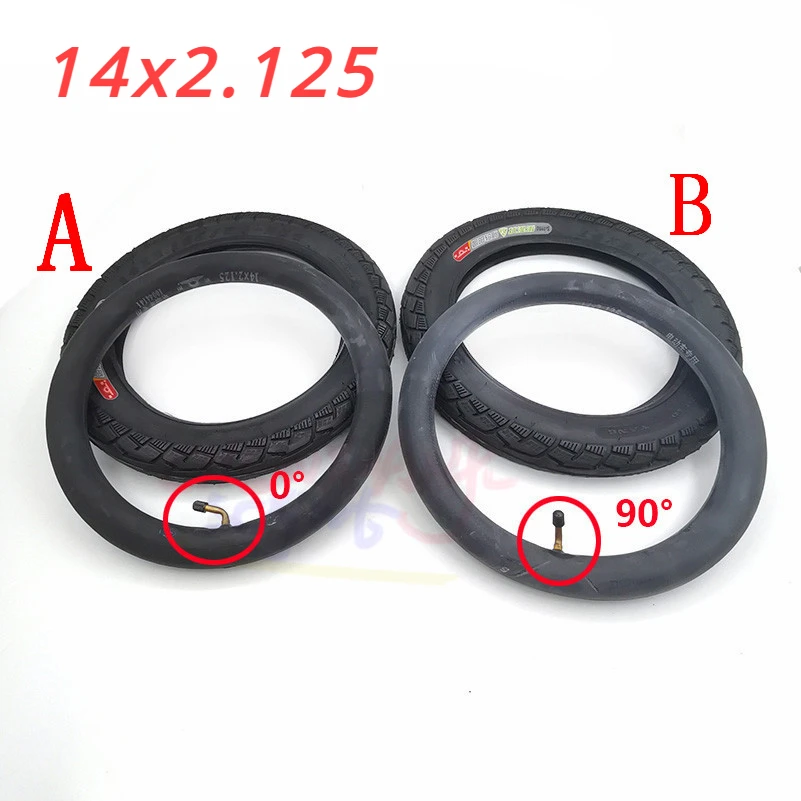 14x2.125 54-254 bike folging electric scooter tyre 14*2.125 tyre tube fits Many Gas Electric Scooters 14'' E-bike wheel tire