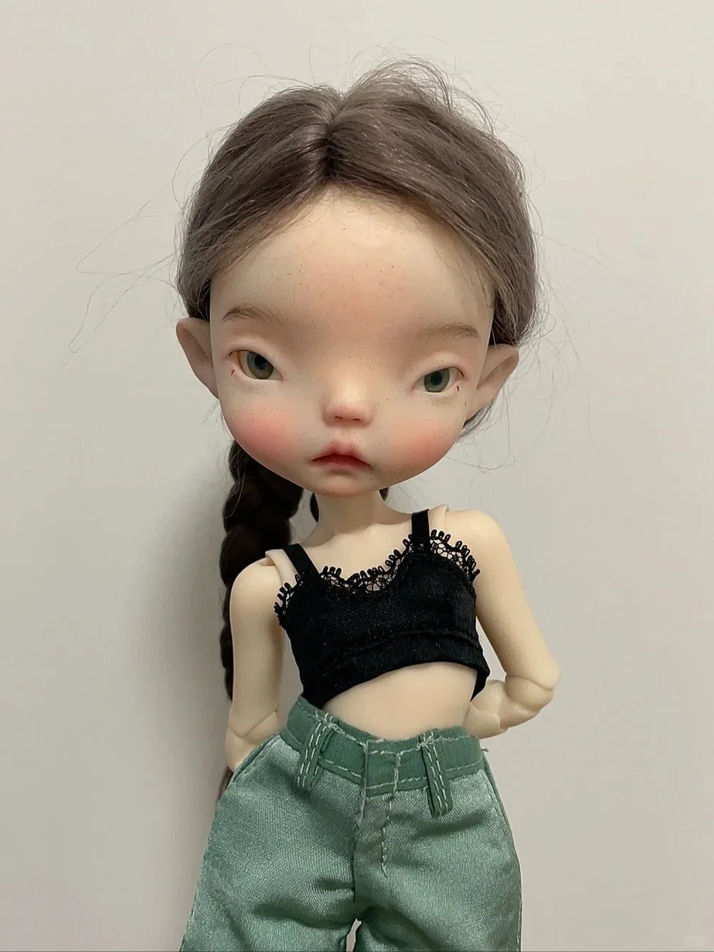 

Новая кукла BJD 1/6, полноразмерная, без одежды, из смолы, подарок на день рождения, шарнирная кукла для малышей.