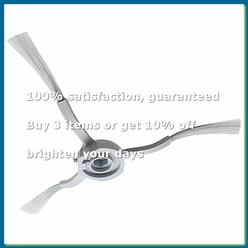 Replacement Parts of Main Brush of Roller Brush and Side Brush for EVE Plus Robotic Vacuum Cleaner