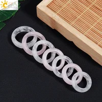 Bagues en pierres précieuses et cristaux pour hommes, pierre naturelle rose, quartz, agates rouges, jaspe, bague délicate en jade pour femmes, bijoux H474 5