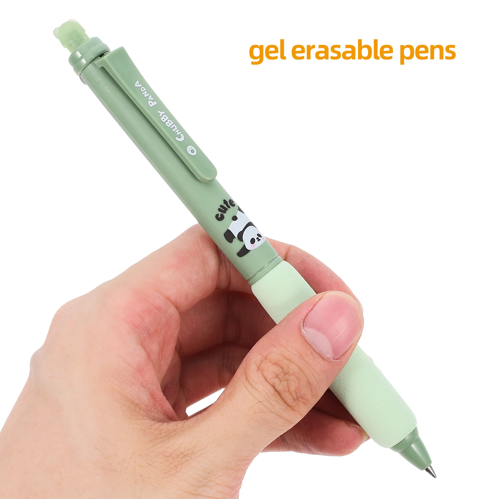 

4pcs Erasable Gel Pens 0 5mm Black Student Press Type Fine Writing Tools School Supplies Kids Smooth Non Leak
