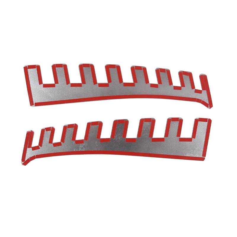 For Hummer H3 2005-2009 Stainless Steel Silver Tail Light Decoration Sequins Car Exterior Accessories