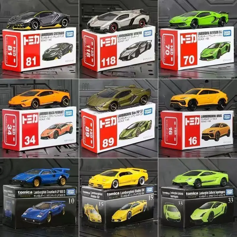 TAKARA TOMY Tomica Lamborghini Jimny Honda Nissan alliage voiture modèle Collection jouet cadeaux de noël pour les enfants
