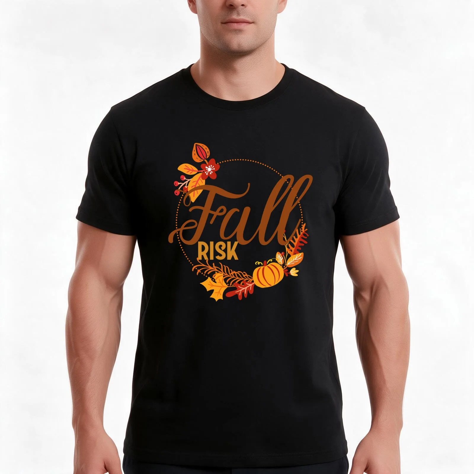 Fall Risk - Spoonie - Chronic illness disability awareness T-Shirt, Summer Casual Cotton Tee, Oversized Streetwear Tops