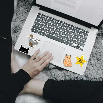 130張趣味標語貼紙,成人適用,防水,可貼於水瓶、筆記型電腦、保險桿、手機、帽子、牆壁、窗戶等處。 12 最佳銷售 滑稽的貼紙 - №12