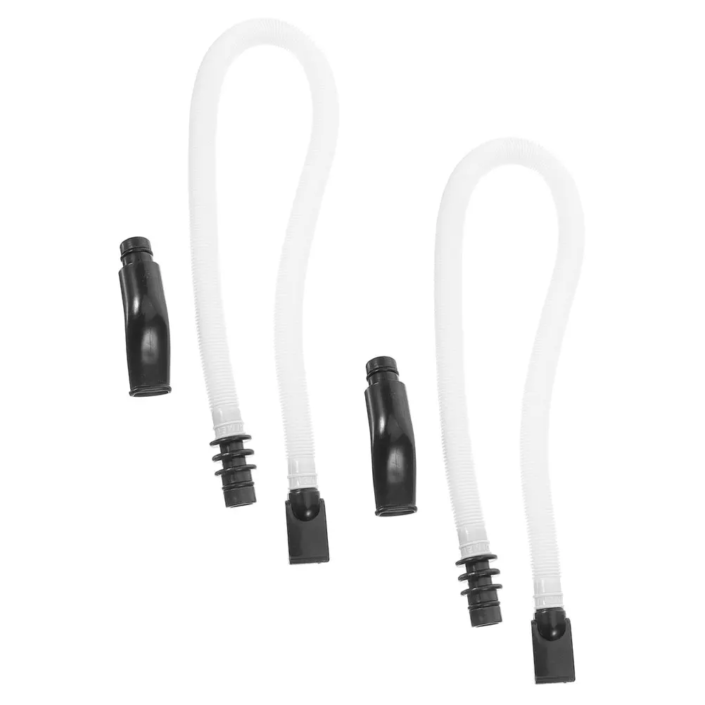 

2 Sets Melodica Tube Mouthpiece Kit Flexible Plastic Music Instrument Blowpipe Replacement For Air Piano Keyboard Long