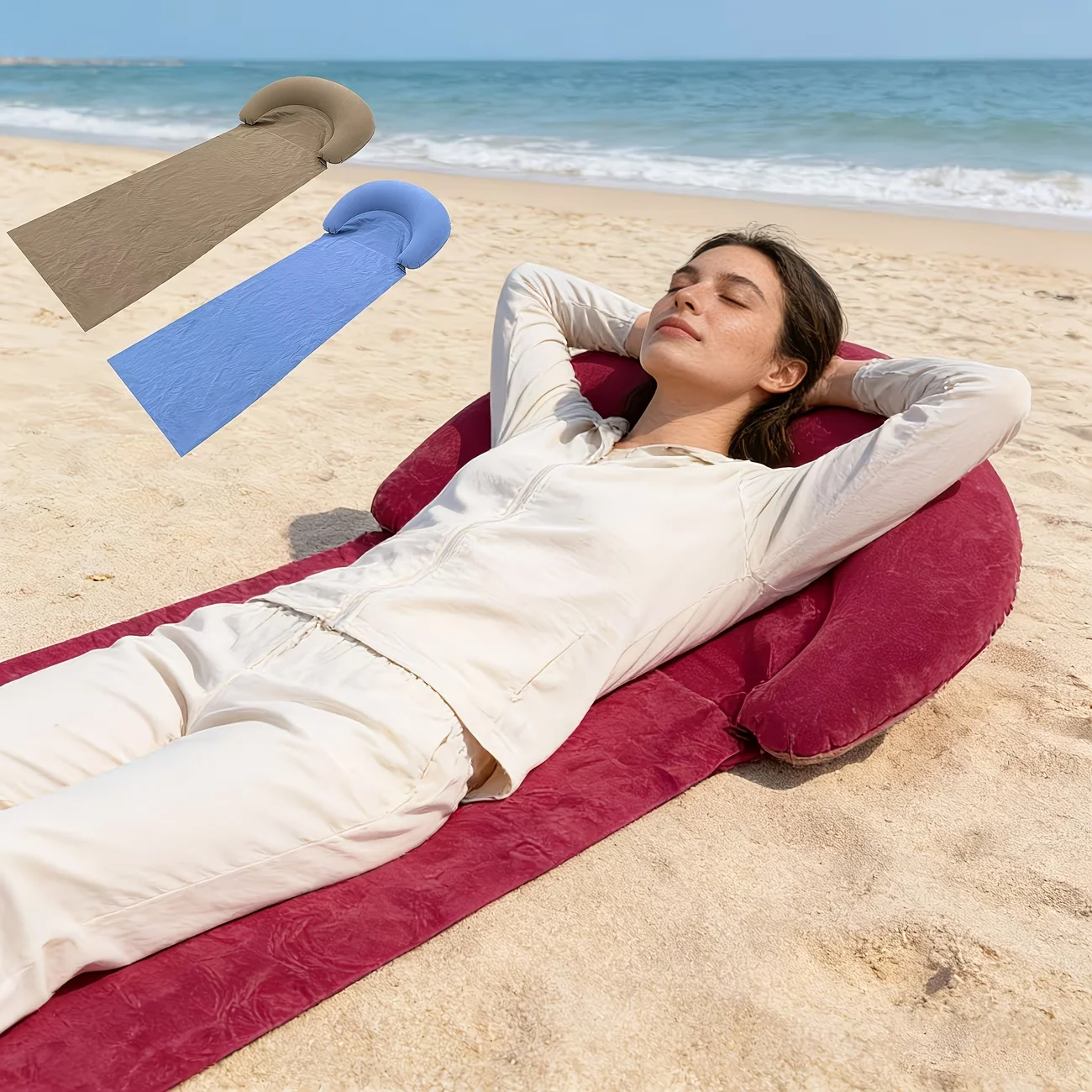 Şişirilebilir Başlıklı Plaj Ma - Outdoor Camping Rugs incelemesi ve fiyatı