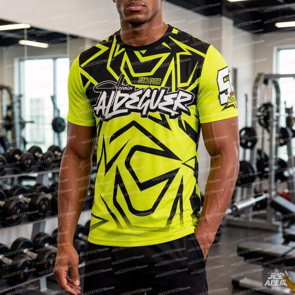 2026 Summer New Motorcycle Riding Short Sleeve 3D Printed T-shirt # 54 Family Matching Neutral Fashion Casual Thin Short Sleeve