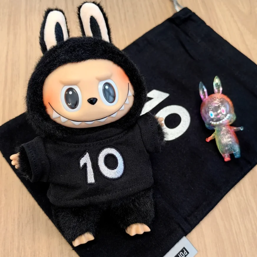 

POP MART THE MONSTERS 10th Anniversary Exhibition Limited LABUBU Vinyl Plush Iconic Doll Birthday or Holiday Gifts