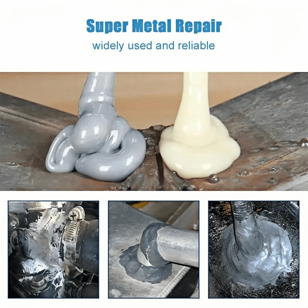 High Strength Metal Repair Glue Strong Cold Welding Glue Magic Plastic Repair Casting Adhesive Heat Resistance Ab Glue Sealant