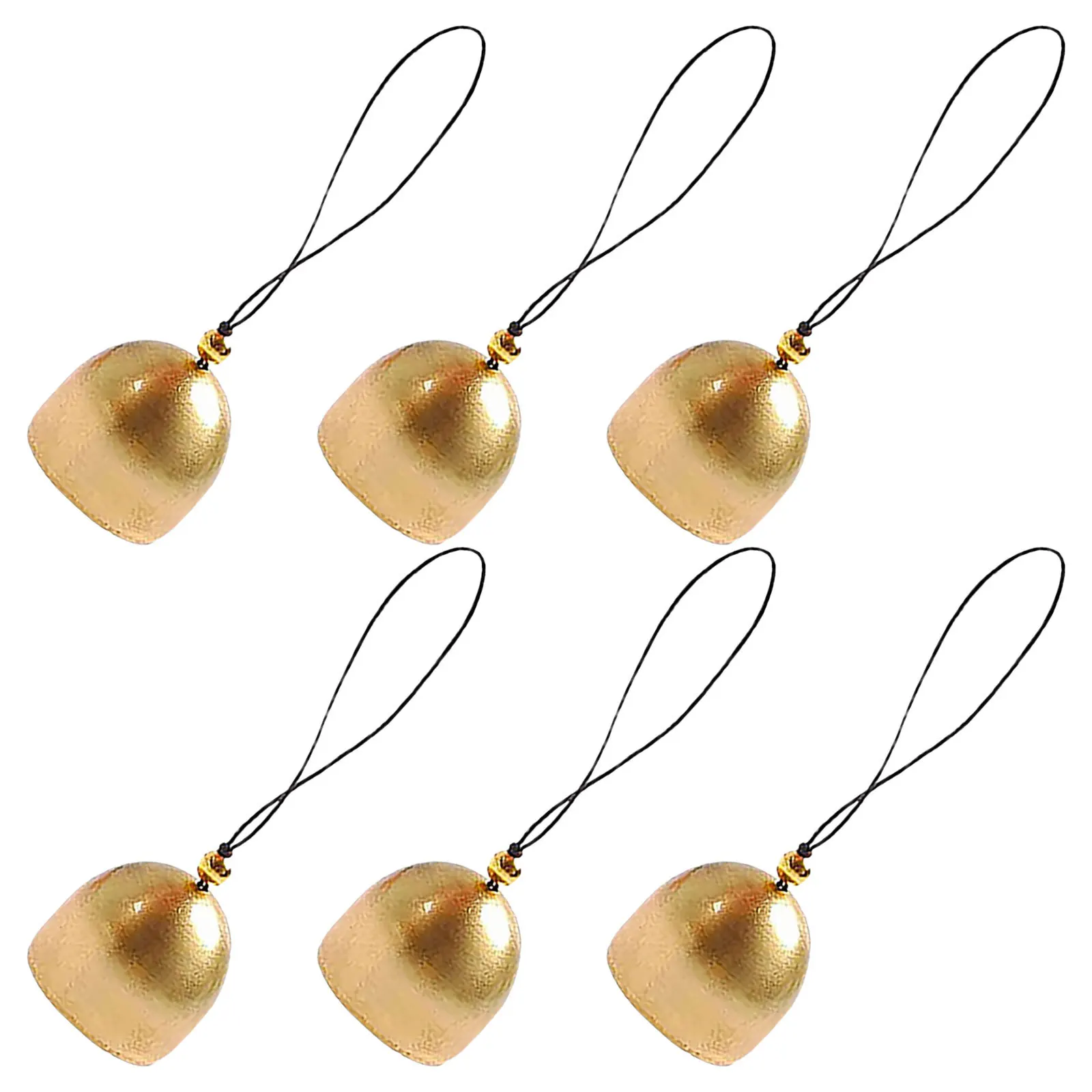 

6Pcs Metal Hanging Bells Vintage Wind Chime Doorbell Decor for Home Garden Window Door Mini Craft Bells Decoration Festive Party