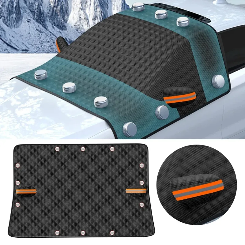 1 Pcs Car Snow Cover Windscreen Snow Cover  Winter Outdoor Waterproof Car Sun Visor Anti Ice Frost Auto Windshield Sunshade