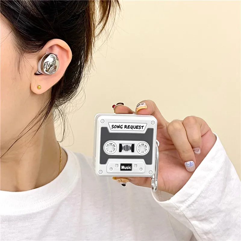 ل Buds 3/3Pro سامسونج غالاكسي حقيبة سماعة الاذن لينة سيليكون الغطاء الواقي مع مجموعة نظافة ثلاثية الأبعاد كاسيت الشريط الحال بالنسبة براعم 2Pro