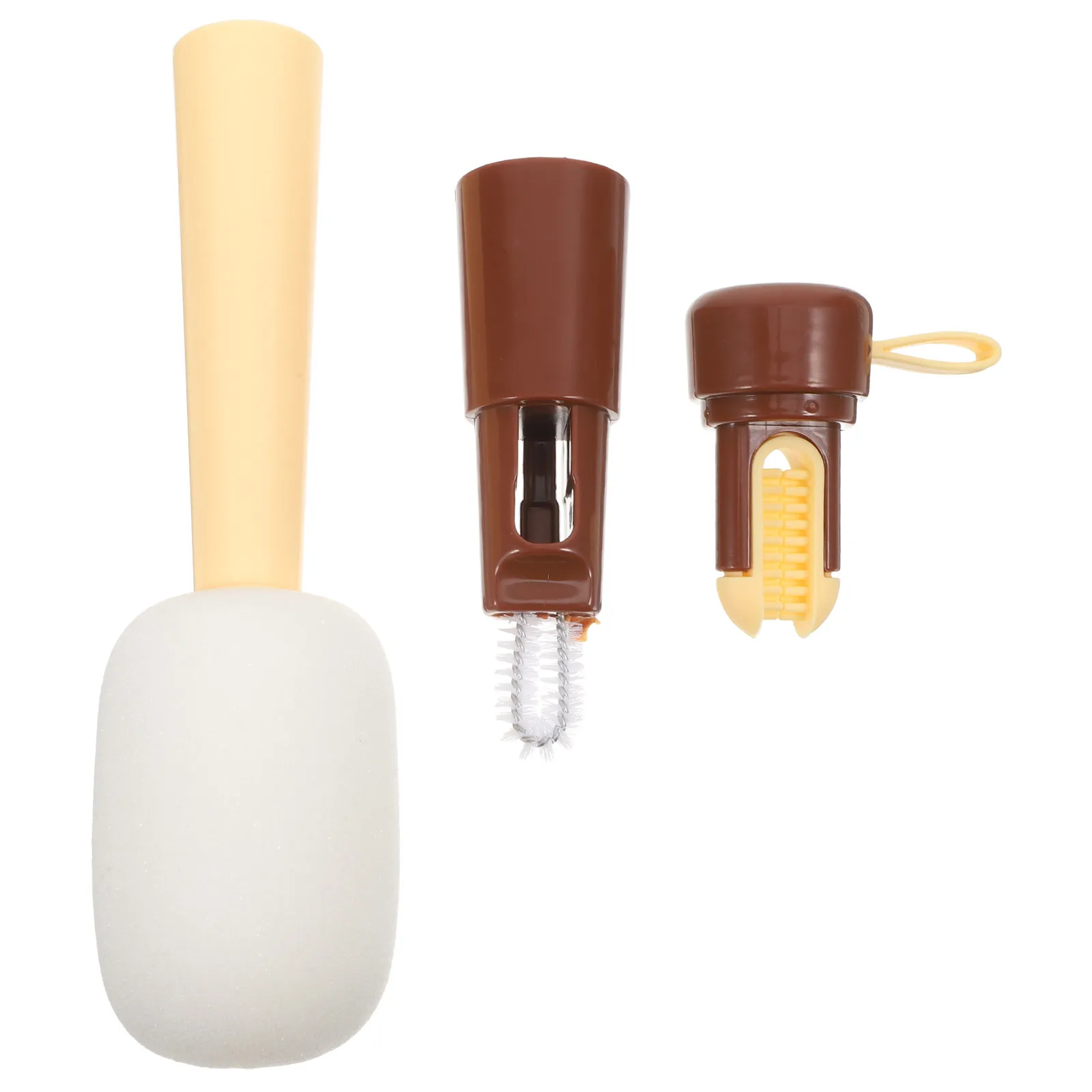 

Cup Brush For Narrow Neck Bottles Silicone Bristles Baby Bottle Cleaner Tumbler Lid Gap Cleaning Tool Water Bottle Scrubber