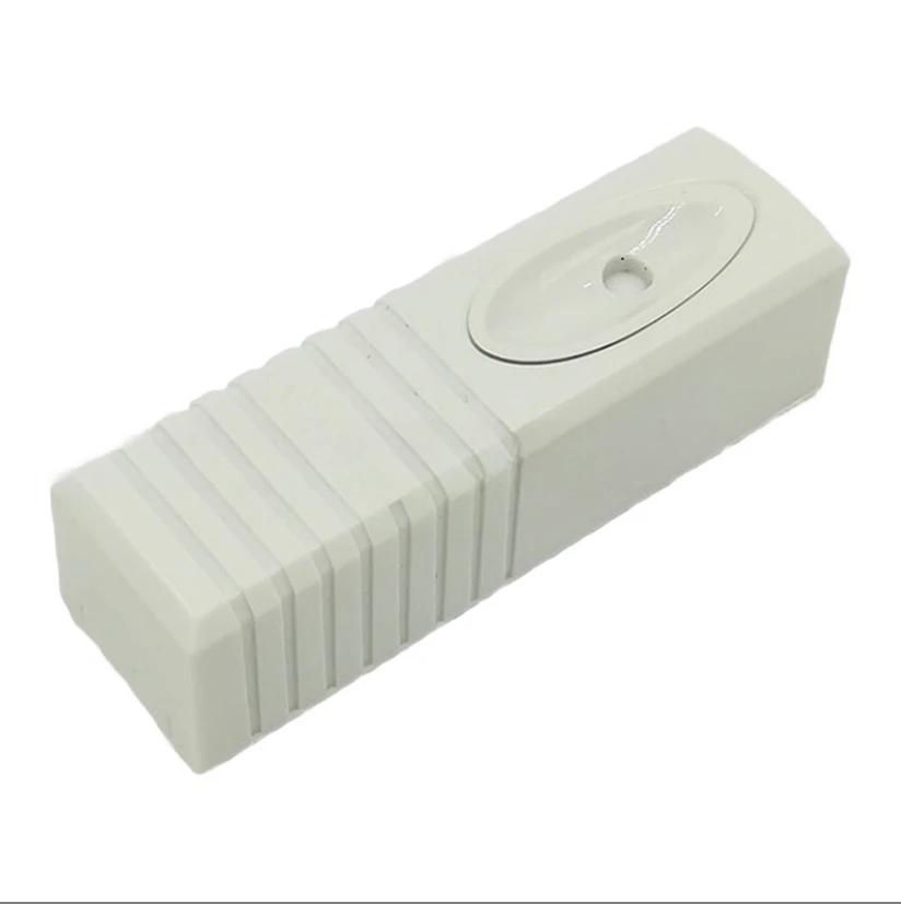 White Digital Wired Vibration Sensor Alarm Detector With Anti Tamper Function For Business Industrial Security System Installati