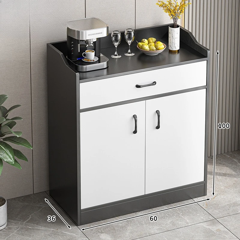 

Tea cabinet dining side living room wall locker light luxury tea cabinet small storage