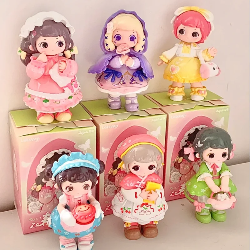 Ziyuli Spring Only Series Blind Box Toys Guess Bag Doll Kawaii Mystery Box Surpresa Cute Model Collection Decor Christmas Gift