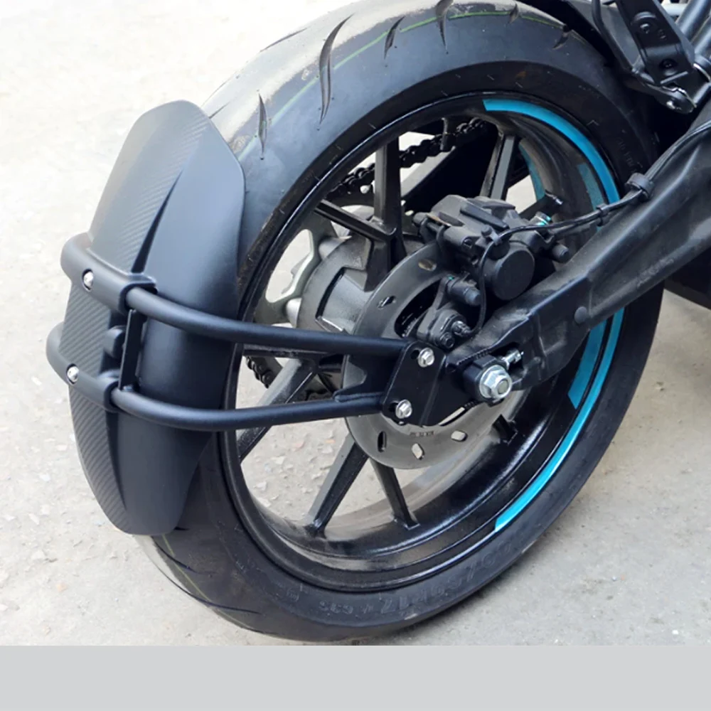 For CFMOTO 250SR 250SR-S 300SR 300SRS front and rear mudguard modification extension/widening of mud tile water deflector