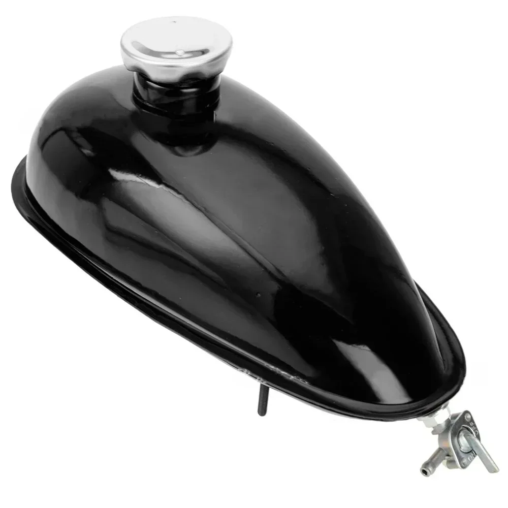 80CC Motorcycle Accessories 49CC 66CC 80CC Bicycle Gasoline Engine 2L Iron Fuel Tank Oil Bottle Motorcycle Accessories