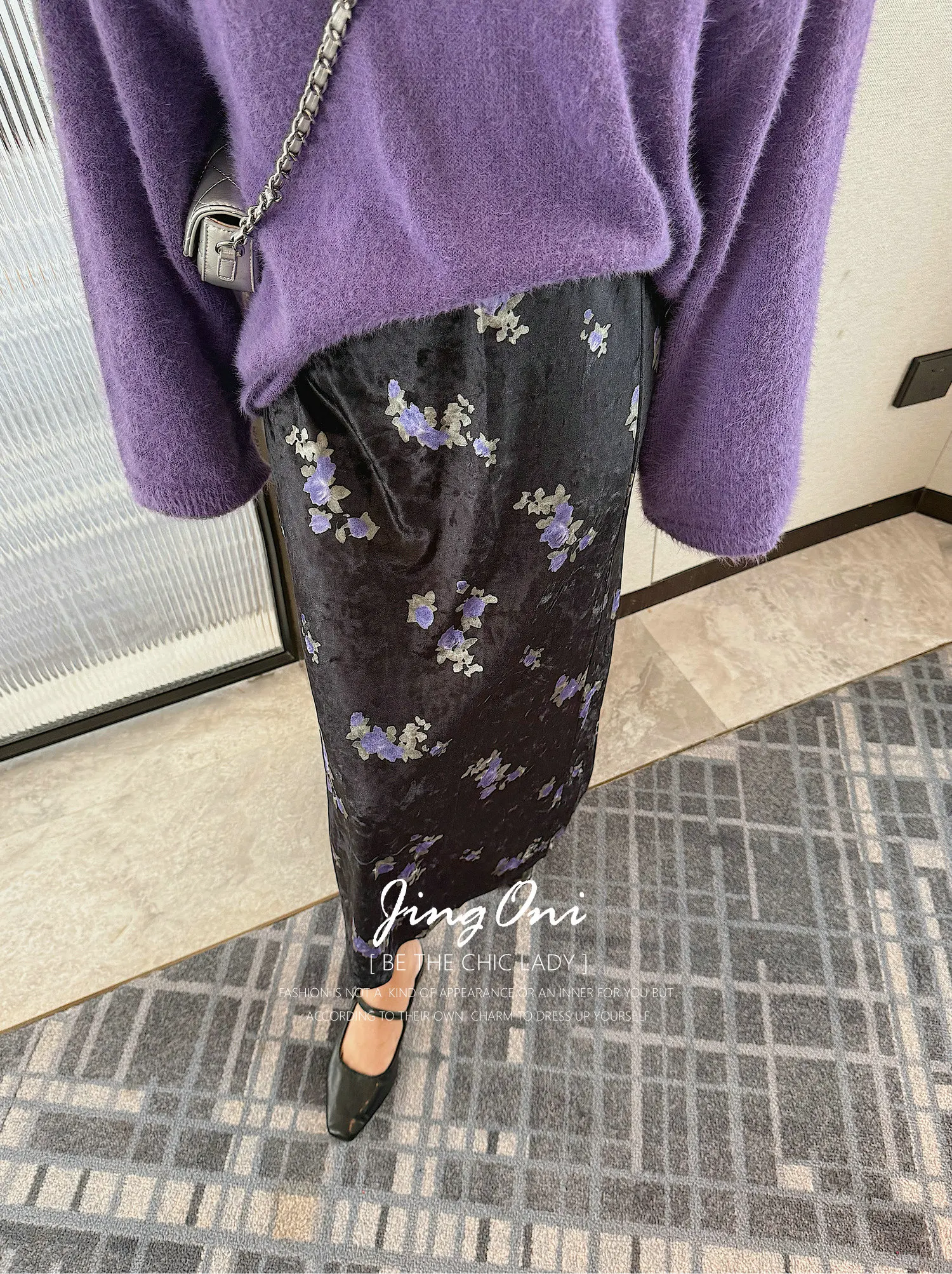 

Длинная бархатная юбка с цветочным принтом, женская одежда 2026, мода Y2K, корейский стиль, весенняя, винтажная, новая, в стиле Лолита, из фатина, элегантная, с оборками, готическая, шикарная