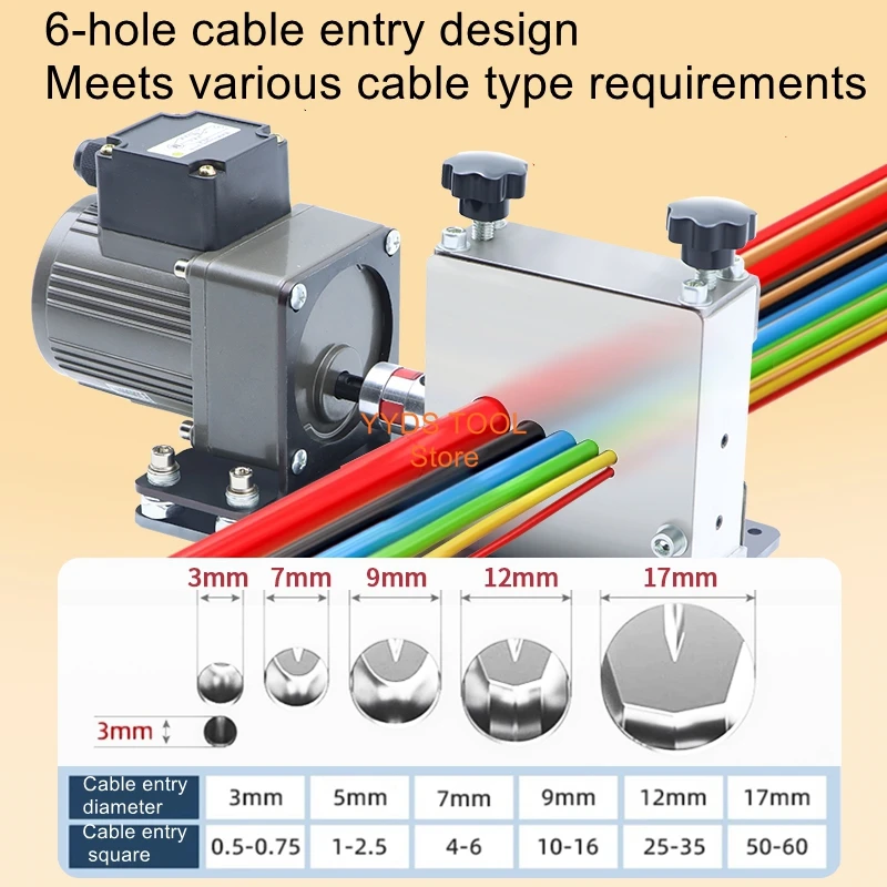 

Небольшая машина для зачистки медных проводов с электрическим проводом, ручная машина для зачистки проводов с ручным управлением, машина для зачистки отходов кабеля
