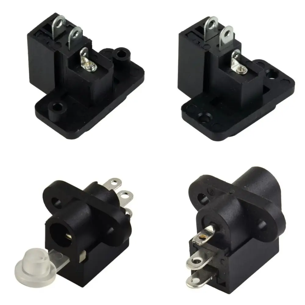 

Отверстие для зарядки детского электромобиля, черный пластиковый круглый зарядный порт 6 В 12 В, автомобильные игрушечные автомобильные аксессуары, детали для детского электромобиля