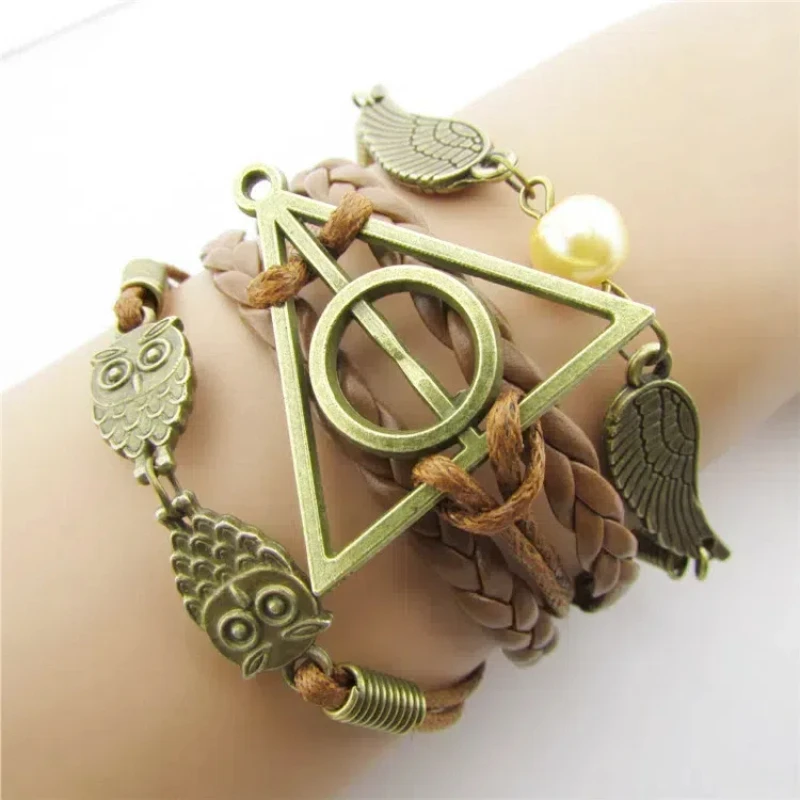 Film Retro Armband Harris Decoratief Souvenir Deathly Hallows Snitch Armband Accessoires Sieraden Kerstcadeau Speelgoed