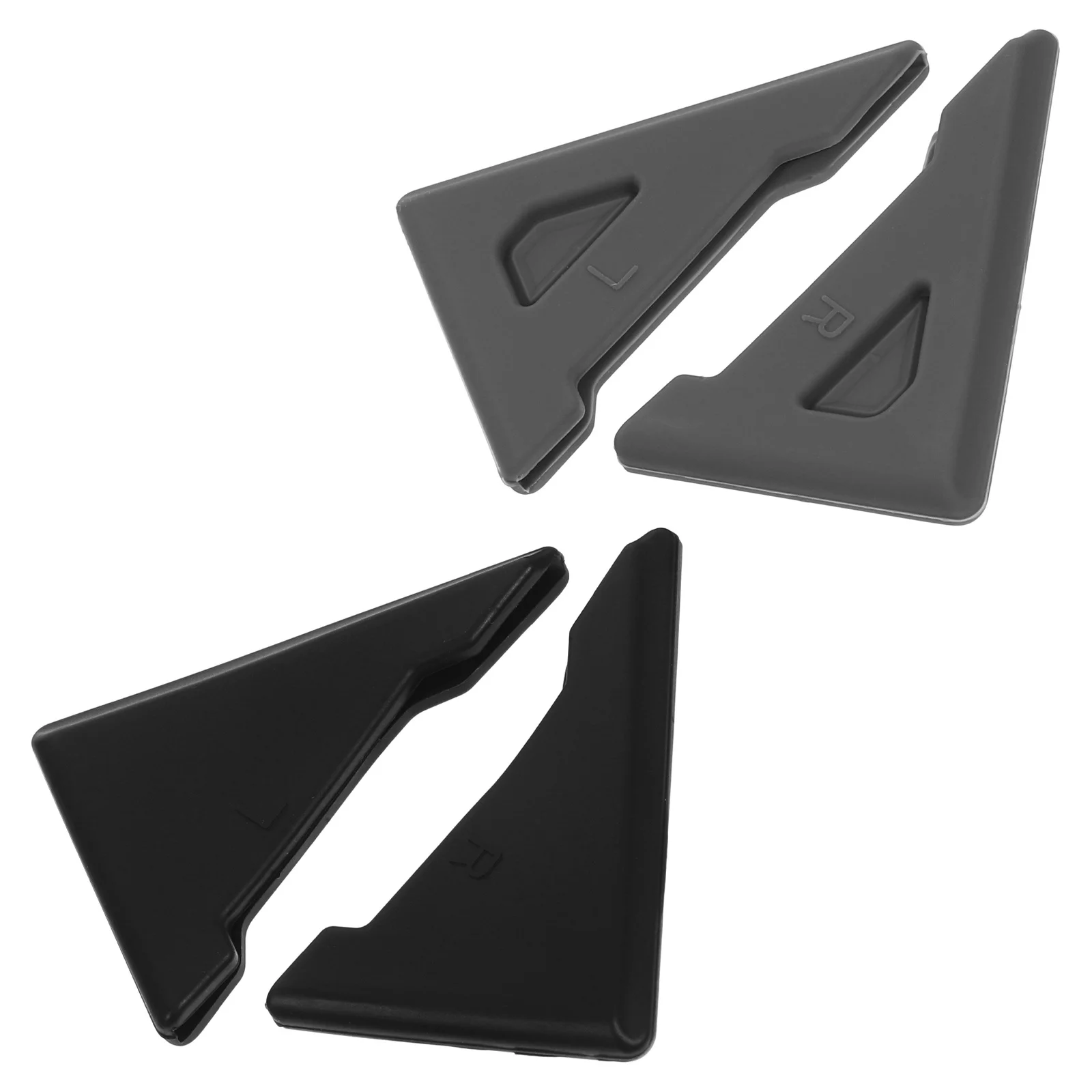 4 pçs protetores de canto da porta do carro protetor de pára-choques de silicone anti risco borda guarda protetor de porta do carro canto pára-choques guarda