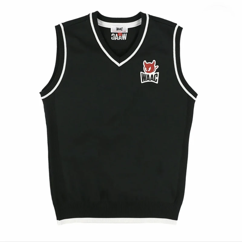 

Women's Sleeveless Golf Vest, V-Neck Knit Pullover for Fall & Winter, Stretchy Warm Layer for Sports & Casual