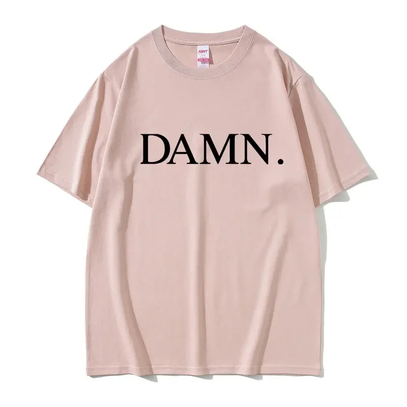 Rapper kendrick lamar damn mesmo gráfico t camisa verão das