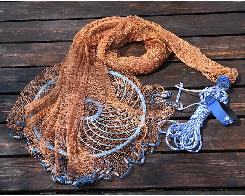 

Large Frisbee casting net Disc fishing net throwing net Hand throwing net Catching and throwing fishing net Easy to throw