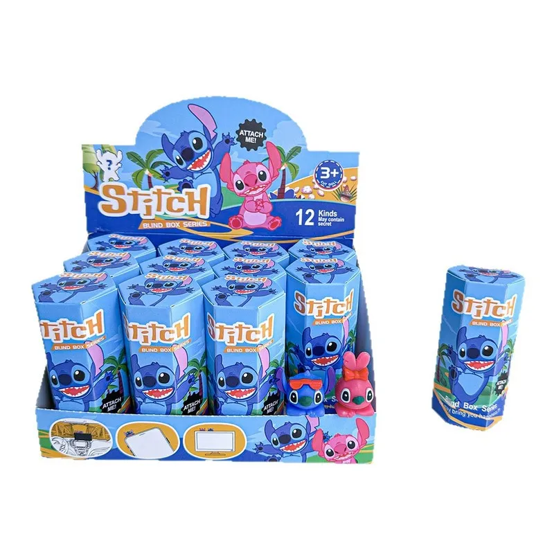 Stitch Blind Box – Sonnyangel Pappa Angel Stitch Fun Cartoon Figur, süßes Sammlermodell, Weihnachts- und Geburtstagsgeschenk für Kinder