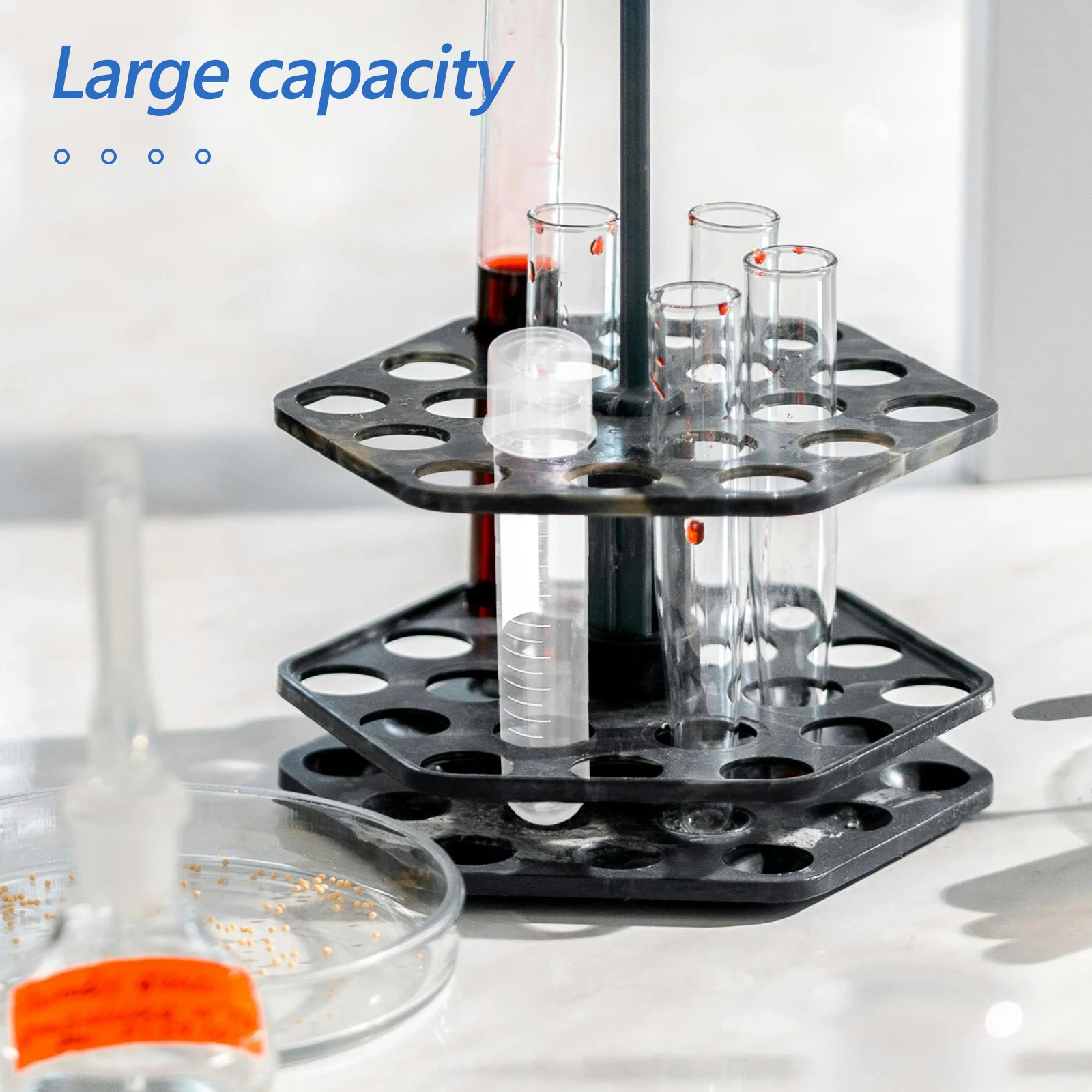 

10 Pcs Culture Tube Liquid Sampling Tubes Sample Plastic Test Jar Screw Caps Scientific Experiment Travel Storage