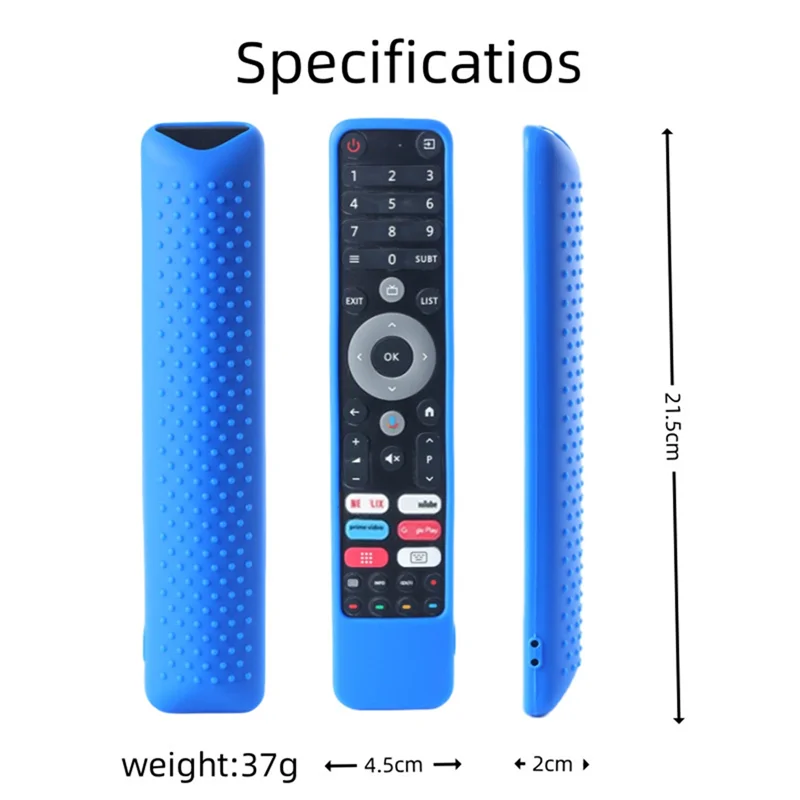 B04B-Silicone Protective Case For DEXP Viomi CHIQ Remote Control Smart TV Remote Dustproof Sleeve Shockproof Cover