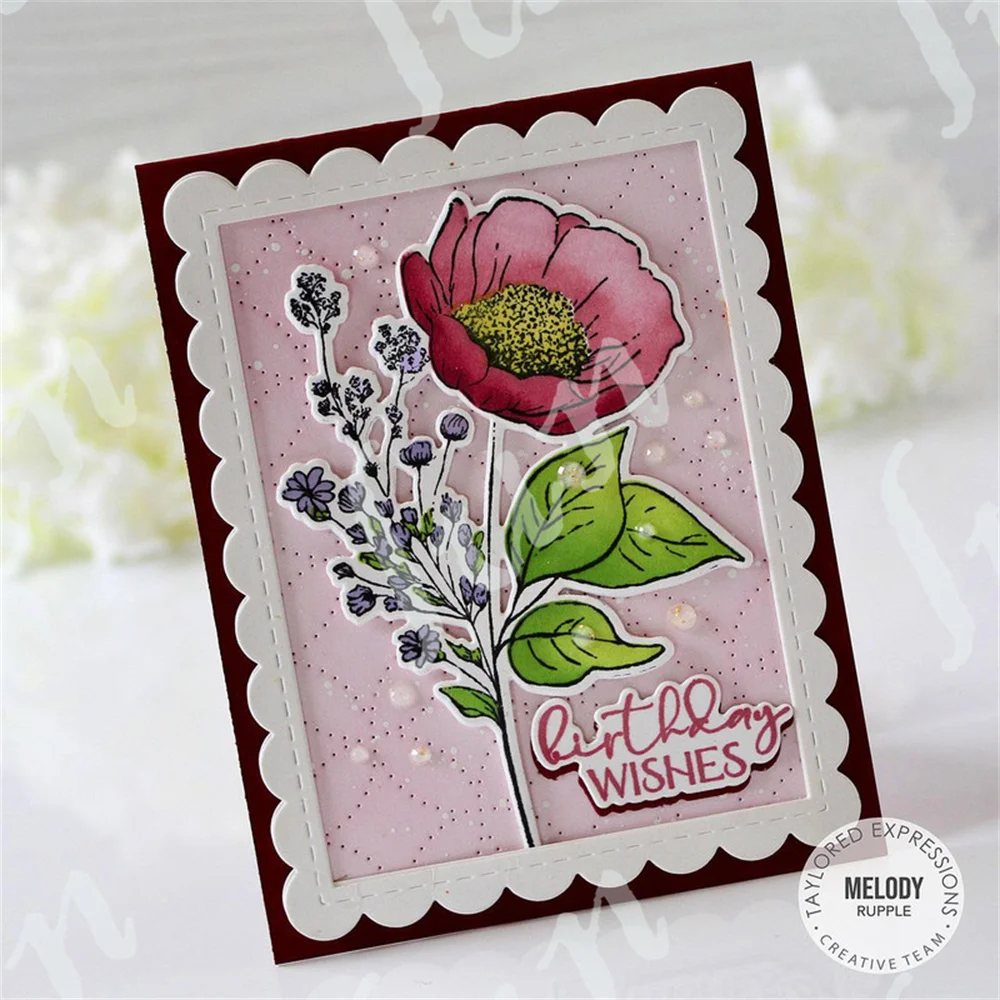 تحيات خالدة العطلات المشاعر واضح Stamps قطع معدنية يموت سكرابوكينغ DIY بها بنفسك ورقة بطاقة النقش لوازم الحرفية