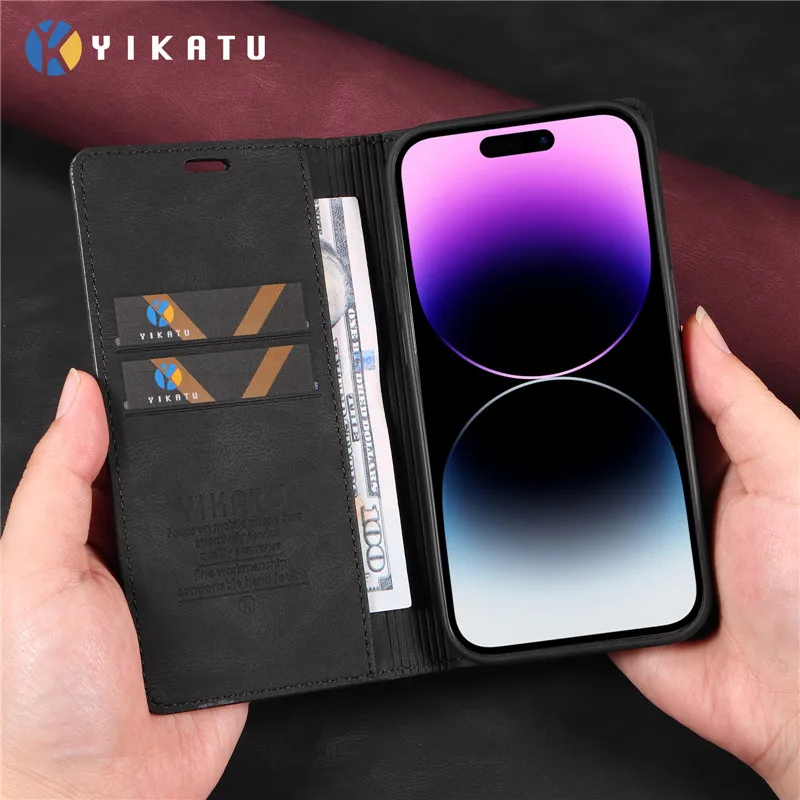 Luxury Wallet Leather Protect Case For Samsung Galaxy A6 Plus A310 A510 A3 A5 2017 A9 A8 A7 2018 A9s A750 Magnetic Flip Cover