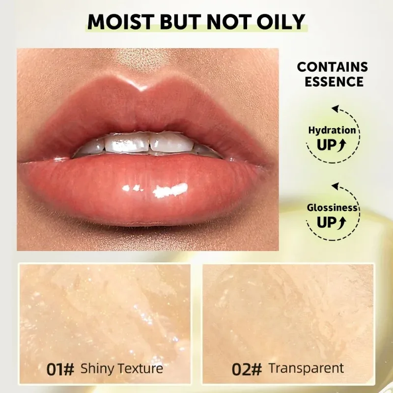 EOEKKY-Honey Gloss Lip Oil, Hidratante, Bálsamo Labial Anti-Seco, Maquiagem Colorida, Água Anti-Cracking, Cuidados Cosméticos, Novo