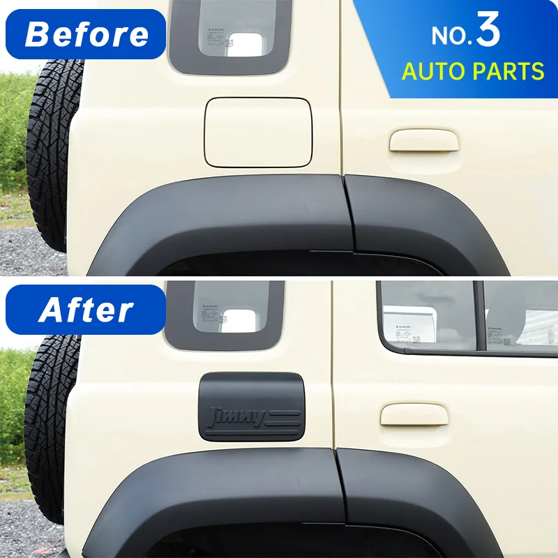 Car Fuel Filler Tank Cover Oil Cap Cover Decoration Stickers Accessories For Suzuki Jimny JB64 Sierra JB74W 2019 2024