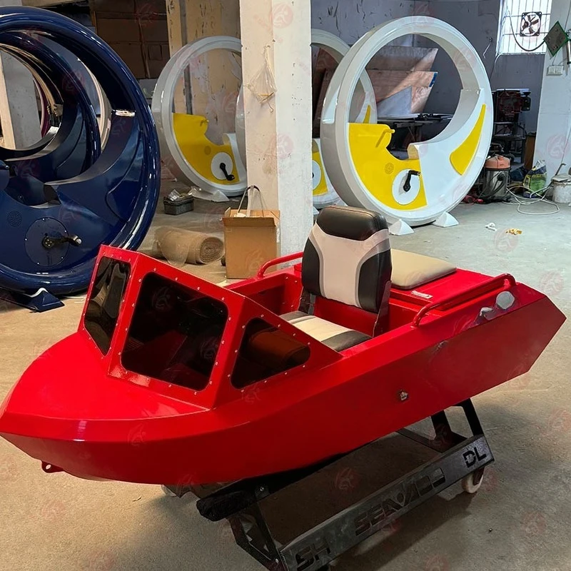 Water Electric Double Cardine Boat Park Urban Waterway Outdoor River Sea Surface Water Sports Aluminum Alloy Equipment