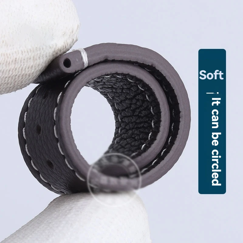 Винтажный кожаный ремешок для часов Tudor Black Bay, 20 мм, 22 мм, 1958/39 мм/41 мм/GMT/Pelagos |   Ремешок из натуральной воловьей кожи со складной пряжкой