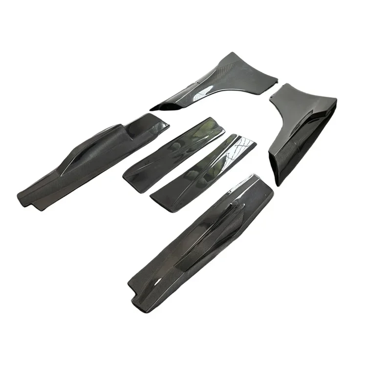 

75LT STYLE CARBON FIBER SIDE SKIRTS FOR MCLAREN MP4-12C P11 625C 650S 2012-2014