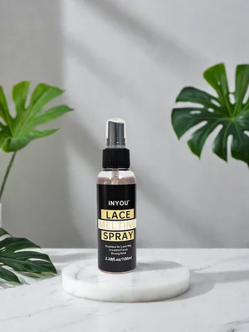 100ML Lace Wig Melting And Holding Spray Strong Natural Finish Wig Adhesive Glue for Lace Front Melt Super Hold Hair Spray