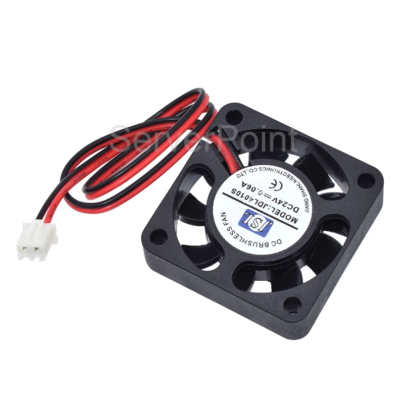 

FOR JDL4010S DC24V 0.06A Two Lines 4010 40X40X10MM Cooler For JSL Cooling Fan Used